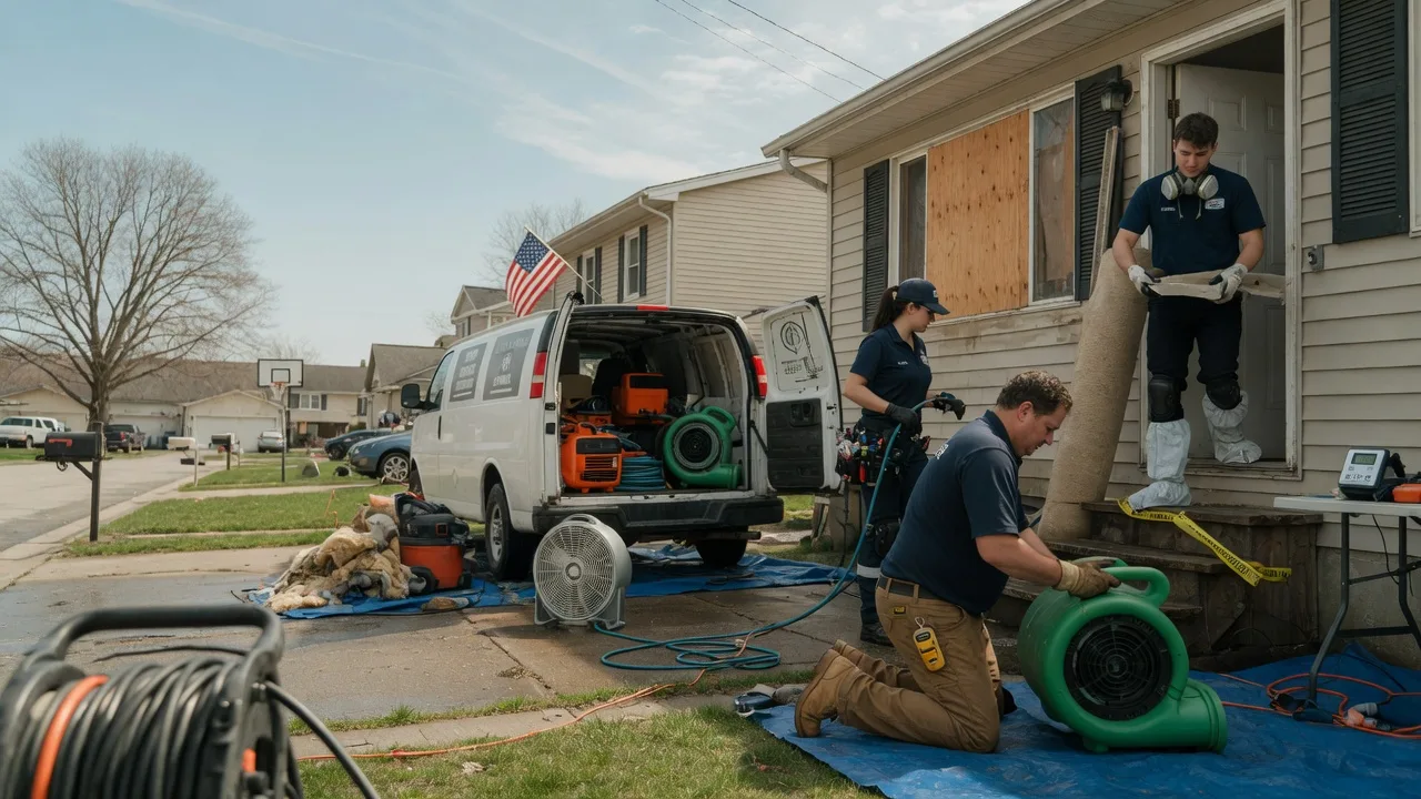 Water Damage Restoration in Crowder, OK near me